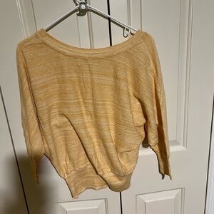 Mudd Mustard Knit Top